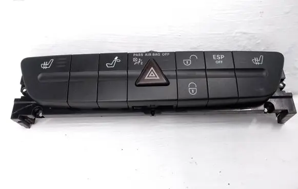 Mercedes-Benz CLS C219 Hazard light switch 2118210981 6962917 03754322