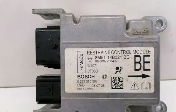 Ford Focus Airbag control unit/module 8M5T14B321BE 0285010567