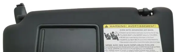 Audi A3 S3 8V Sun visor 8U0857551F