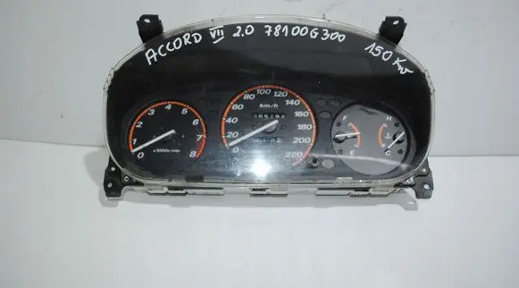 Honda Accord Speedometer (instrument cluster) 78100G300