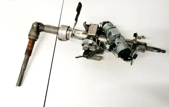 Steering wheel axle