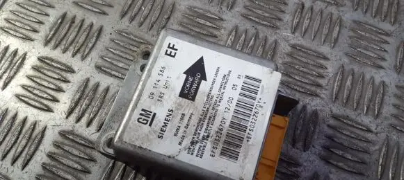 Opel Tigra A Airbag control unit/module 09114586ef 5wk41150b