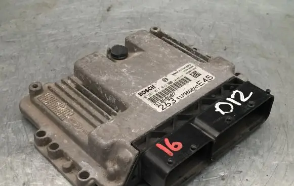 Fiat Doblo Engine control unit/module 51889887 412580BAM 0281017012