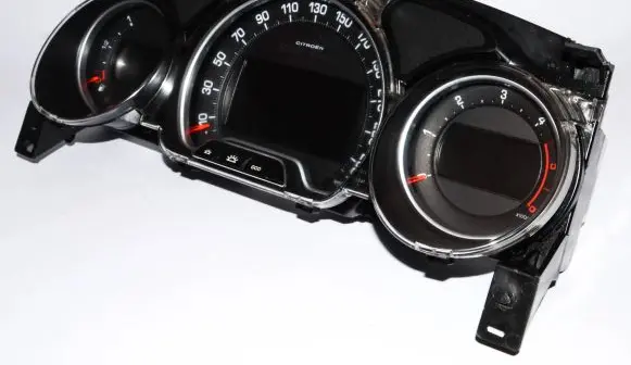 Citroen C5 Speedometer (instrument cluster) 9665560480