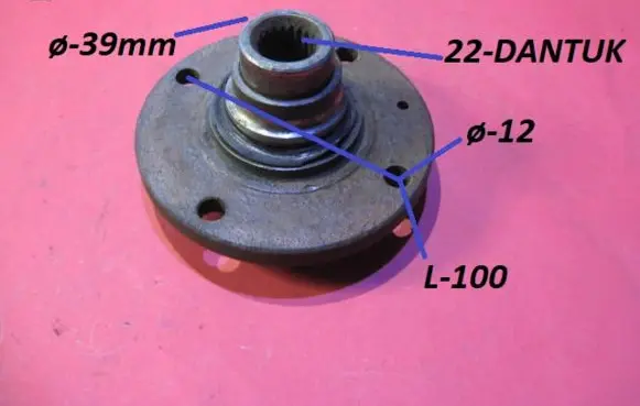 Audi 80 90 B2 Front wheel bearing hub Q3922DQ12