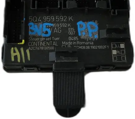 Skoda Superb B8 (3V) Trunk lid opening control unit 5Q4959592K