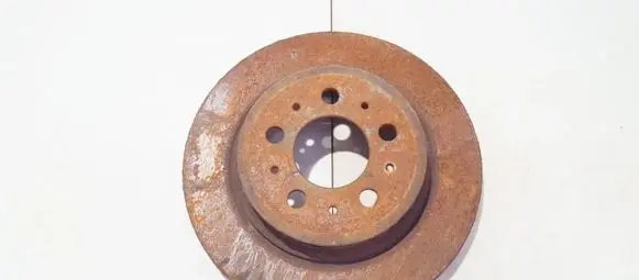 Volvo S60 Rear brake disc neventiliuojamas