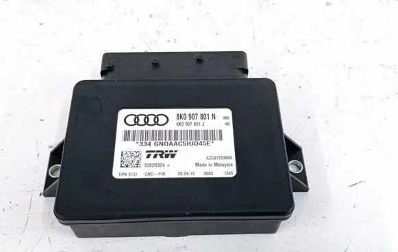 Audi A4 S4 B8 8K Hand brake control module 8K0907801N 32620324A