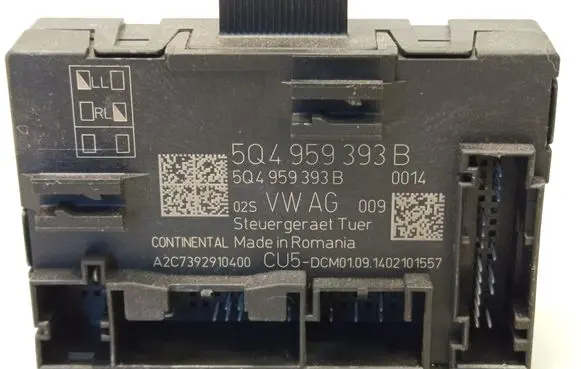 Skoda Octavia Mk3 (5E) Door control unit/module 5Q4959393B