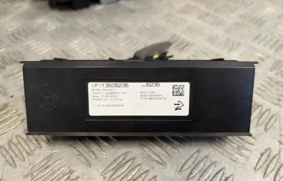 Opel Mokka X Air conditioning/heating control unit 13506235