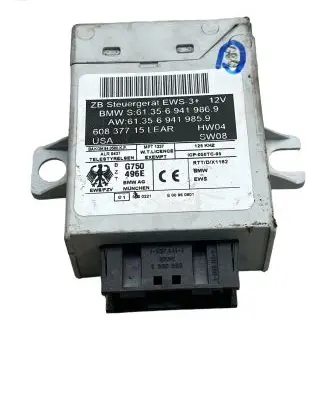 BMW X3 E83 Immobilizer control unit/module 60837715 6941985 61356941986