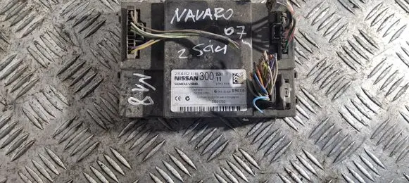 Nissan Navara D40 Comfort/convenience module 284B2EB300 5WK48935 DB01752