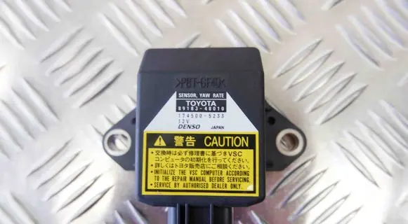 ESP acceleration yaw rate sensor