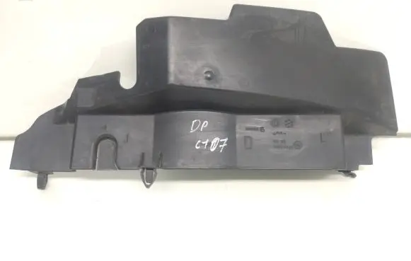 Intercooler air guide/duct channel