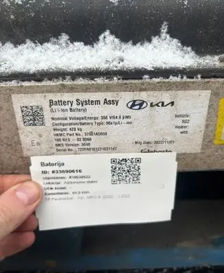 KIA Niro Hybrid / electric car battery 37501AO050