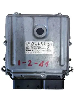 Mercedes-Benz E W211 Engine control unit/module A6421500791 1039312873 0281012789
