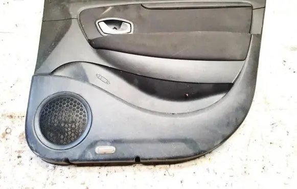 Front door card panel trim