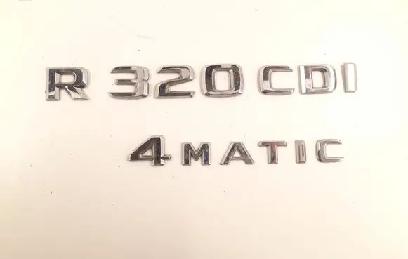 Mercedes-Benz R W251 Manufacturers badge/model letters 2518170115 2028172715