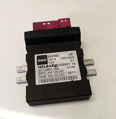 BMW 5 F10 F11 Fuel injection pump control unit/module 16147301554