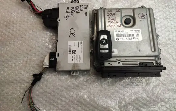 Engine ECU kit and lock set