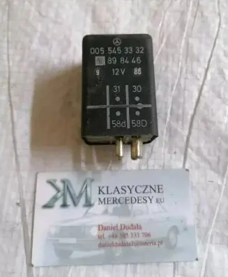 Mercedes-Benz S W126 Other relay 0055453332