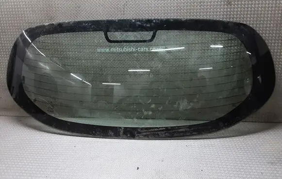 Mitsubishi Colt Rear windscreen/windshield window 