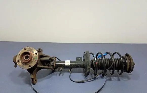Peugeot 208 I Front shock absorber with coil spring 9804831180