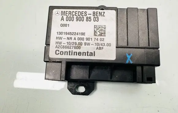 Mercedes-Benz GLK (X204) Other control units/modules A0009008503 A0009017402 130194522419E