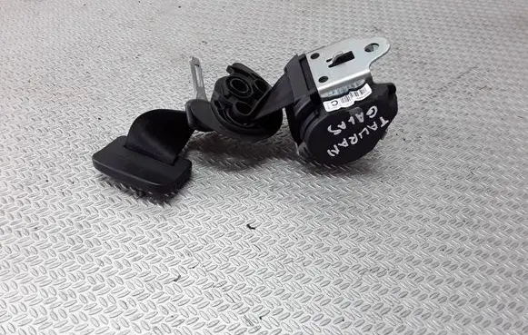 Volkswagen Touran I Middle seatbelt (rear) 1T0857807C