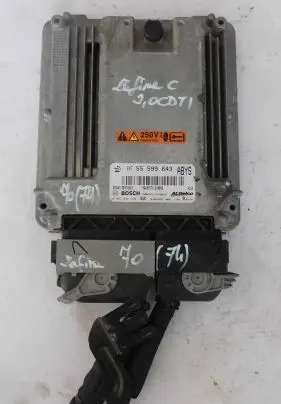Opel Zafira C Engine control unit/module ECU 55599643 0281031159