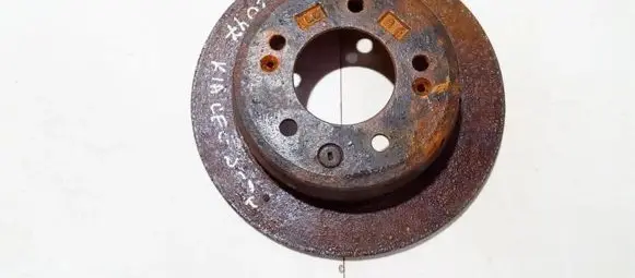 KIA Ceed Rear brake disc neventiliuojamas