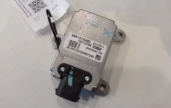 Citroen C6 ESP acceleration yaw rate sensor 9661616480 15113704 A2C53081139
