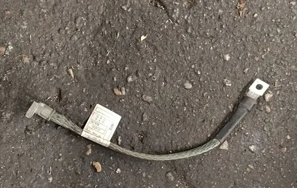 BMW 5 F10 F11 Negative earth cable (battery) 7804109