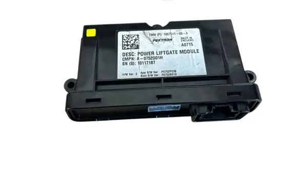 Tailgate/trunk control unit/module