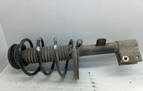 Front shock absorber with coil spring
