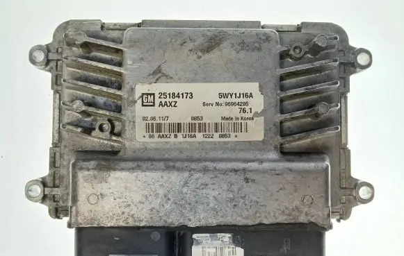 Chevrolet Cruze Engine control unit/module 25184173 96964295 5WY1J16A