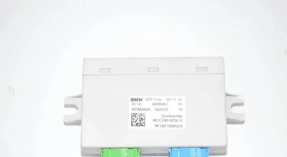 BMW 5 G30 G31 G38 Air suspension control unit module (rear) 6898967 37146898967 37148835396