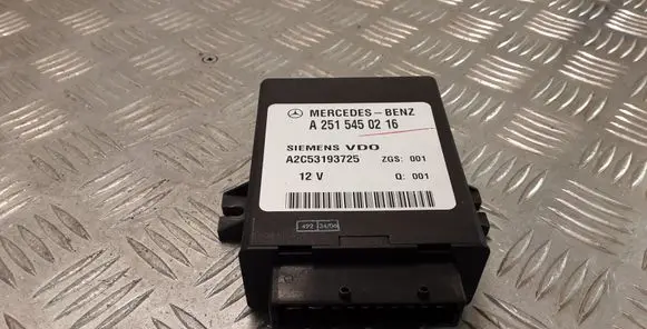 Mercedes-Benz R W251 Air suspension control unit module (rear) A2515450216