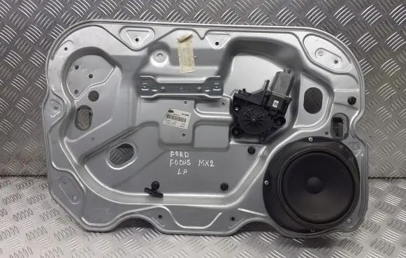 Ford Focus Front door window regulator with motor 4M5T-14A389