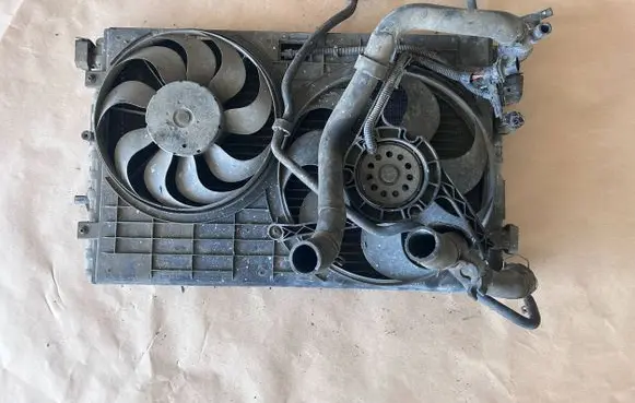 Skoda Fabia Mk1 (6Y) Coolant radiator 6Q0121253
