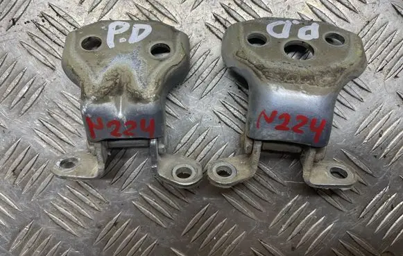 Front door hinge set