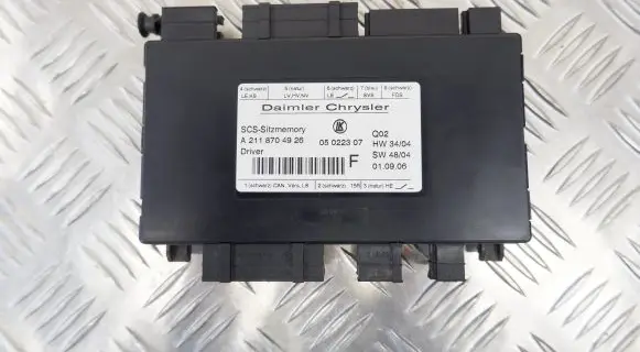 Mercedes-Benz GL X164 Seat control module A2118704926