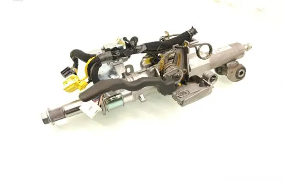 Steering wheel axle set