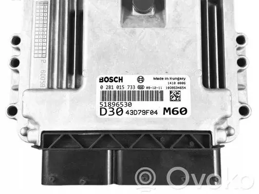 Fiat Ducato Engine control unit/module 0281015733 43D79F04 51896530