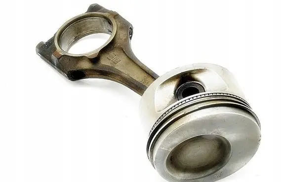 Opel Astra F Piston with connecting rod 7580635546