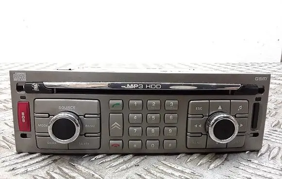 Citroen C5 Radio/CD/DVD/GPS head unit 96647951cl