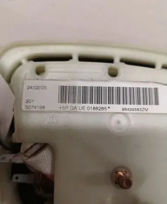 Peugeot 407 Passenger airbag 96439583ZM 5074198 949051149