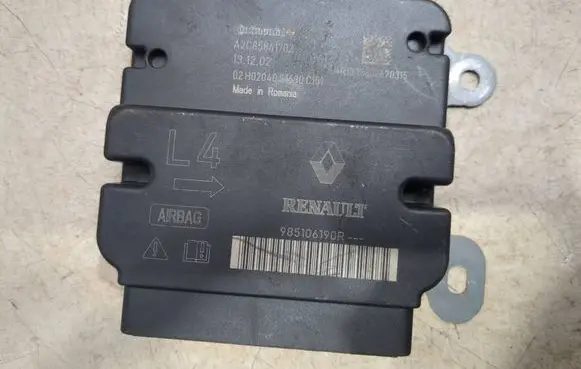 Dacia Duster Airbag control unit/module A2C85841702 985106190R