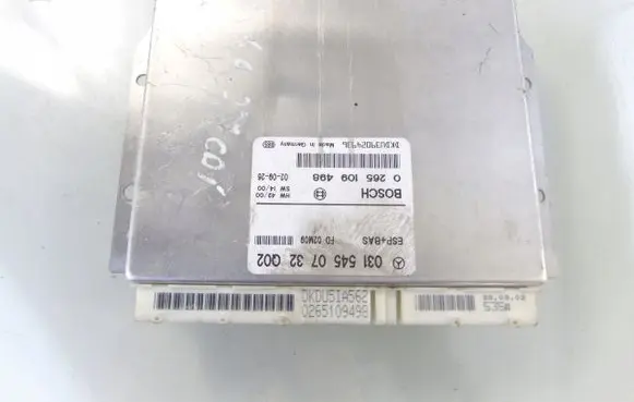 Mercedes-Benz E W210 ESP (stability system) control unit 0315450732