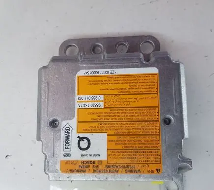 Nissan Juke I F15 Airbag control unit/module 988201KC1A 0285011033